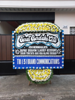 Papan Bunga Duka di Kualuh Leidong